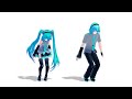 mmd jump miku u0026 mikuo