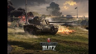 World of Tanks Blitz WOT gameplay playing with Dynamic Leopard EP268(11/02/2018)