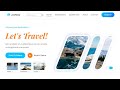 Full Travel Website Frontend Project | HTML CSS JS (From Scratch)
