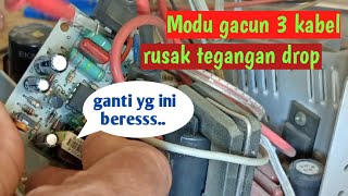 Cara memperbaiki modul gacun 3 kabel