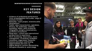 BA Entrepreneurship and Innovation Course Overview