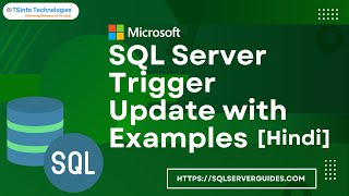 SQL Server Trigger Update With Examples in Hindi