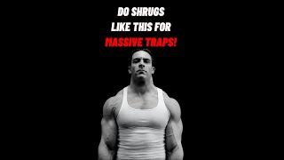 Do Shrugs Like This For Massive Traps!