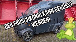 Cargo Volt Truck(identisch Elektro Frosch Max) Elektro Nutzfahrzeug verfügbar!