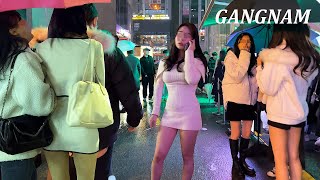 [4K]🔥🔥🔥 불금에 강남 거리를 함께 걸어주세요 😎😎😎🔥🔥🔥 Please walk along Gangnam Street on Friday 😎😎😎GANGNAM/SEOUL/KOREA