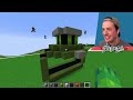 i cheated with ben 10 in a minecraft build battle