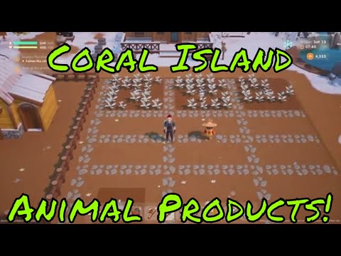 Coral Island: How to get high quality animal products