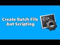 How To Create a Batch (.bat) File in Windows (BEGINNER TUTORIAL)