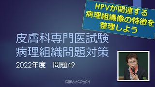 皮膚科専門医試験問題の解説　2022年度問題49