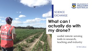 UWA Science Exchange : What can I actually do with my Drone? (with Dr Nik Callow)