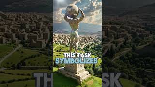 Atlas: The Epic Journey of the Titan Carrying the Sky #history #greekmythology #shortsvideo