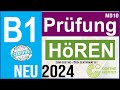 Prüfung B1 Neu 2024 | Goethe Zertifikat B1 | Hören B1 Teil 1-4 | Prüfung Hörverstehen 2024 md 10