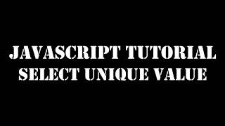 How to select unique values from multiple dropdown lists using JavaScript?