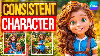 How To Create Consistent Characters AI In Canva for FREE