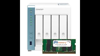 Qnap TS-431P3 - RAM upgrade - Arbeitsspeicher auf 16GB erweitern - overRAMing