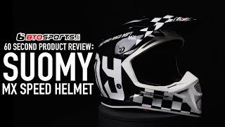 NEW Suomy MX Speed Master Helmet - BTO Sports 60 Second Review