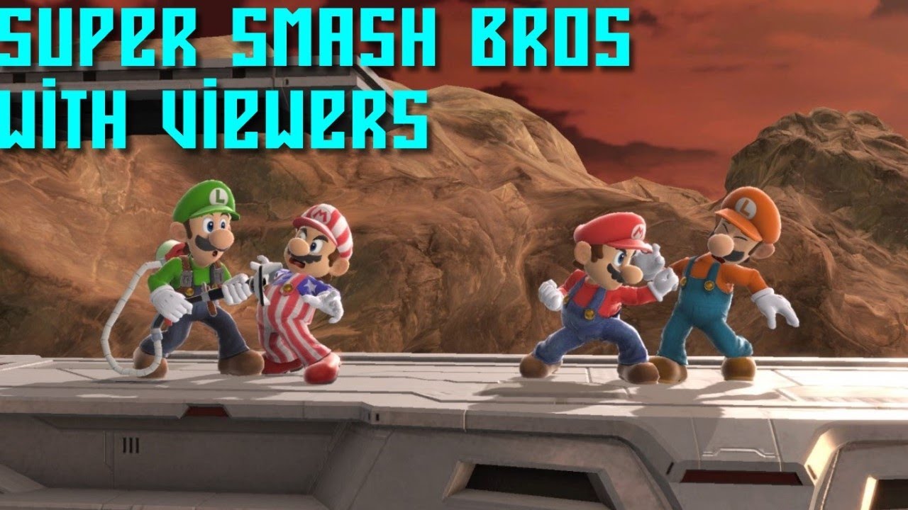 Playing Smash Bros Ultimate Live Again Youtube