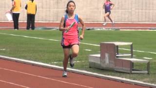 陳楷田徑女初4x400