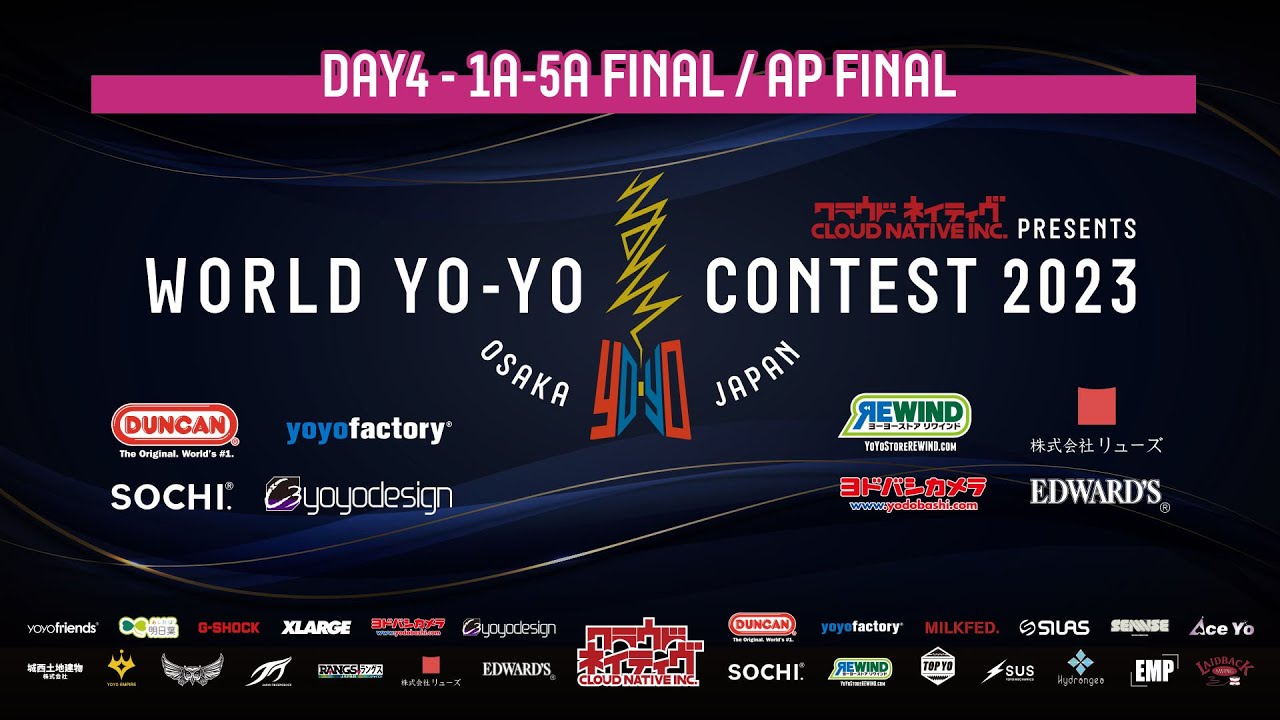 [ DAY4 ] WORLD YOYO CONTEST 2023 - YouTube