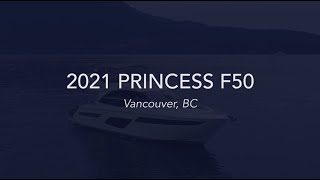 50' 2021 Princess F50 | Freedom Marine International Yacht Sales