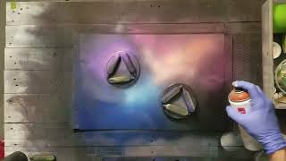 For Some Friends - Spray Paint Art - ASMR - Full