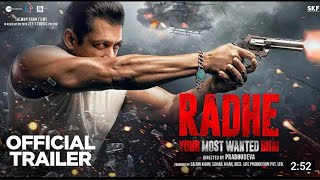 Radhe Official Trailer |Salman Khan | PrabhuDeva | EID |Disha Patani |Randeep Hooda| Jackie Shroff
