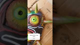 Making the Majoras mask #zelda #nintendo #art #help #Imcool #trending #shortvideo