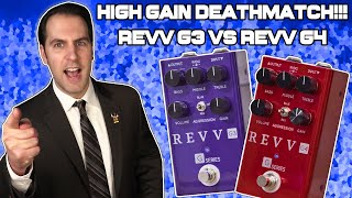 HIGH GAIN DISTORTION DEATHMATCH | Revv G3 VS Revv G4 Shootout | Stompbox Smack Down