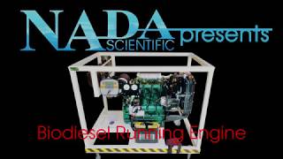 Biodiesel Running Engine - NADA Scientific