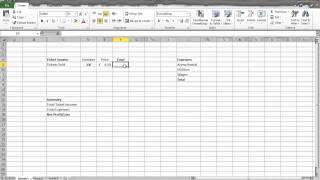 SFBS Screencast- Excel Basics #1