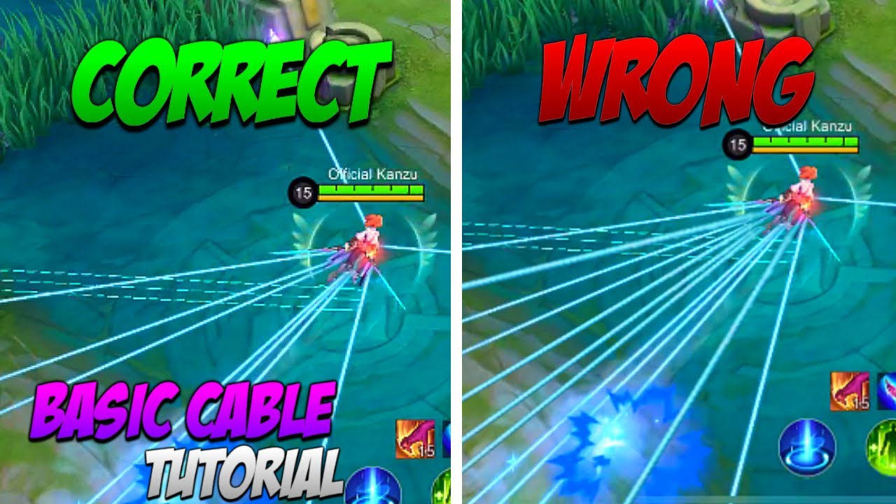 Fanny Basic Cable Freestyle Kill Tutorial 2022 Mlbb Youtube