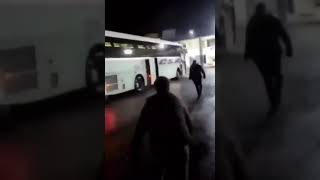❗️Hatay'da depremin şiddeti şehirlerarası otobüs terminalinde böyle görüntülendi