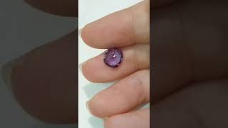 無燒無處理藍紫強變色效應尖晶石 變色尖晶石 藍尖晶石裸石 Spinel