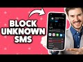 How to Block Messages from Unknown Senders on iPhone 2026 (Step-By-Step Tutorial)