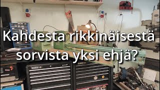 Kahdesta rikkinäisestä sorvista yksi toimiva? (ENG sub)