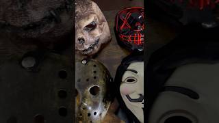 Creepy Horror Masks #shorts #creepy #horror #halloween #masks #terror #vip #jason #scary #dark #bad