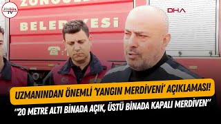 Uzmanından dikkat çeken 'yangın merdiveni' açıklaması! Tartışmalara yanıt verdi