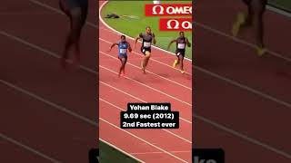 Yohan Blake(9:69s)is  second fastest man behind the Usian bolt #Trending #Short#subscribeMyChannel