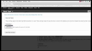 Using Taxonomies in Drupal 7