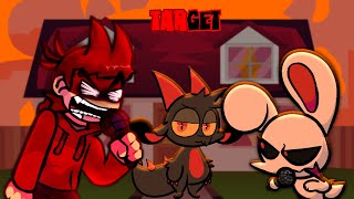 FNF VS Tord Red Fury V1.5 [ Week Tord (Part 3) ]: Target but Iscream sings it. [+FLM]