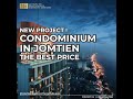 ‼️PROMOTION-𝗥𝗘-𝗦𝗔𝗟𝗘‼️ ☑ Luxurious Condo at Jomtien Beach, Pattaya  #ฟรีทองคำแท้