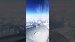 Cruising over mountains on Air Astana A321neoLR #aviation