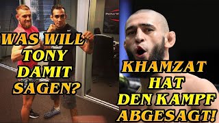 MMA NEWS 🌎 Khamzat hat abgesagt❗ Khabibs Coach über Dustin vs Conor❗ Tony postet Foto mit Conor❓