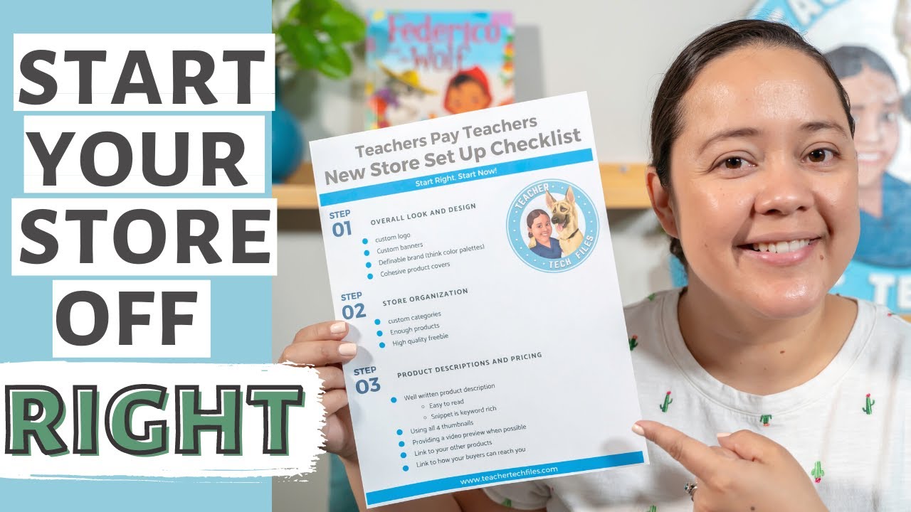 The Right Way To Start A Teachers Pay Teachers Store - YouTube