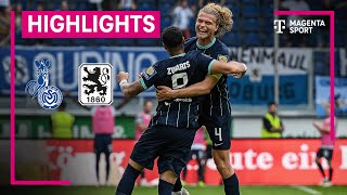 MSV Duisburg - TSV 1860 München | Highlights 3. Liga | MAGENTA SPORT