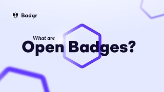 What are Open Badges?