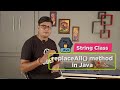 Java String replaceAll() method | How to use replaceAll in String in Java?