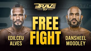 Edilceu Alves vs Dansheel Moodley | Full Fight | BRAVE CF 70