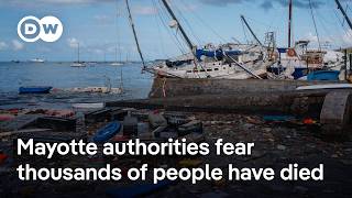 Mayotte authorities impose curfew to prevent looting in aftermath of cyclone Chido | DW News