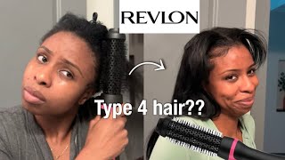 Rootbooster vs Revlon one step on type 4 hair review & comparison